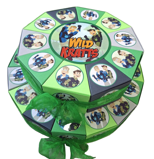 Torta od kartona Braca Kret/Wild Kratts