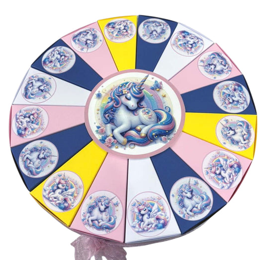 Jednorog / Unicorn torta od kartona