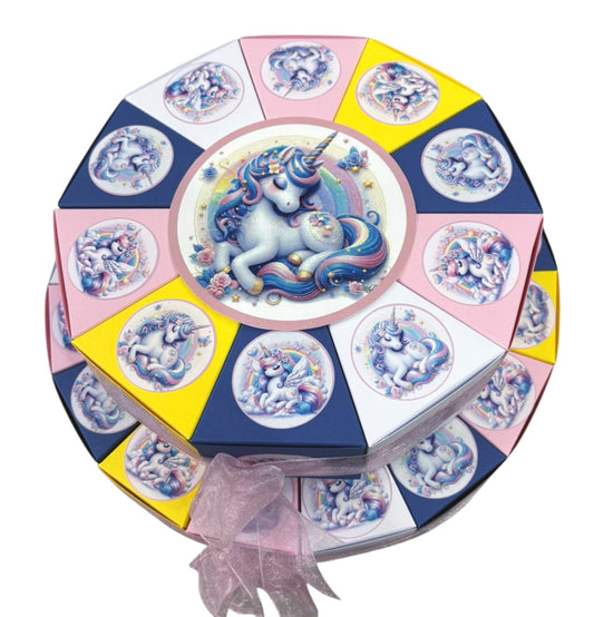 Jednorog / Unicorn torta od kartona