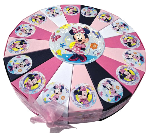 Mini Maus torta od kartona (roza)