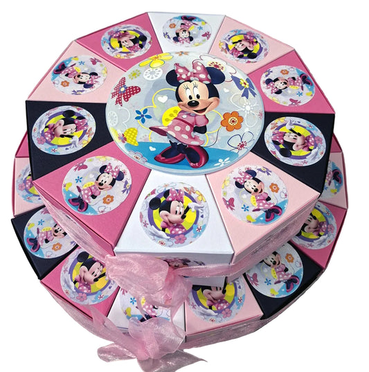 Mini Maus torta od kartona (roza)