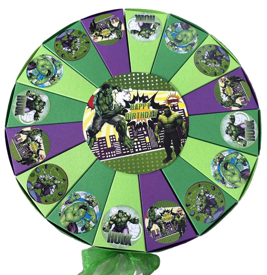 Hulk torta od kartona