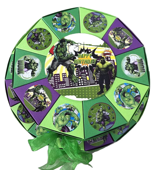 Hulk torta od kartona