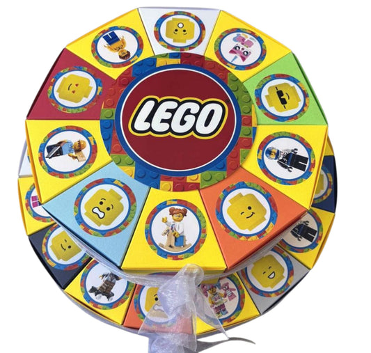Lego torta od kartona