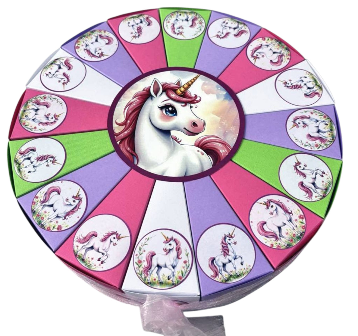 Jednorog / Unicorn torta od kartona
