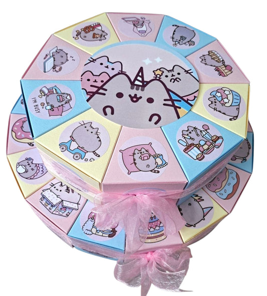 Torta od kartona Maca Pusheen