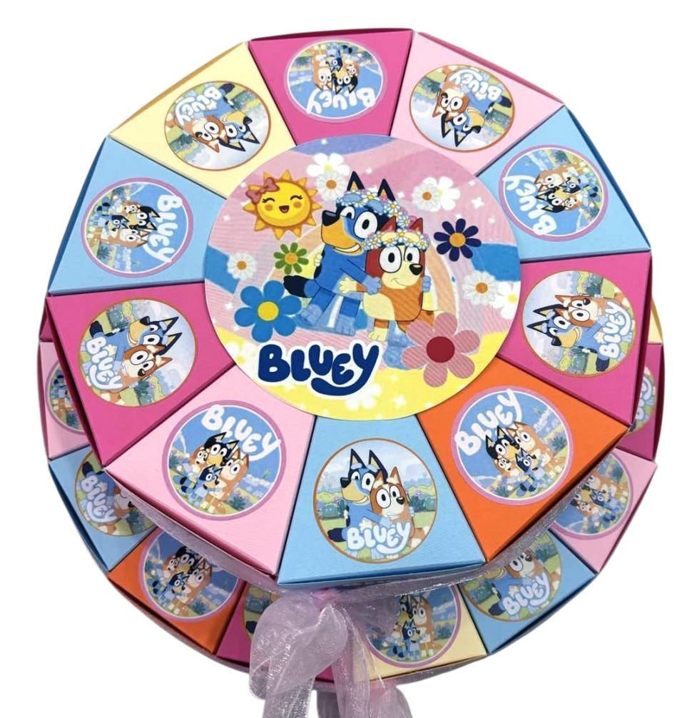 Torta od kartona Bluey