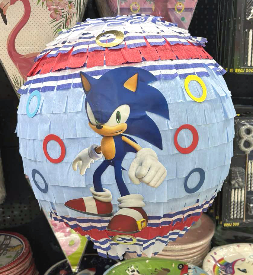 Pinjata Sonic | Sonik pinjate za dečake