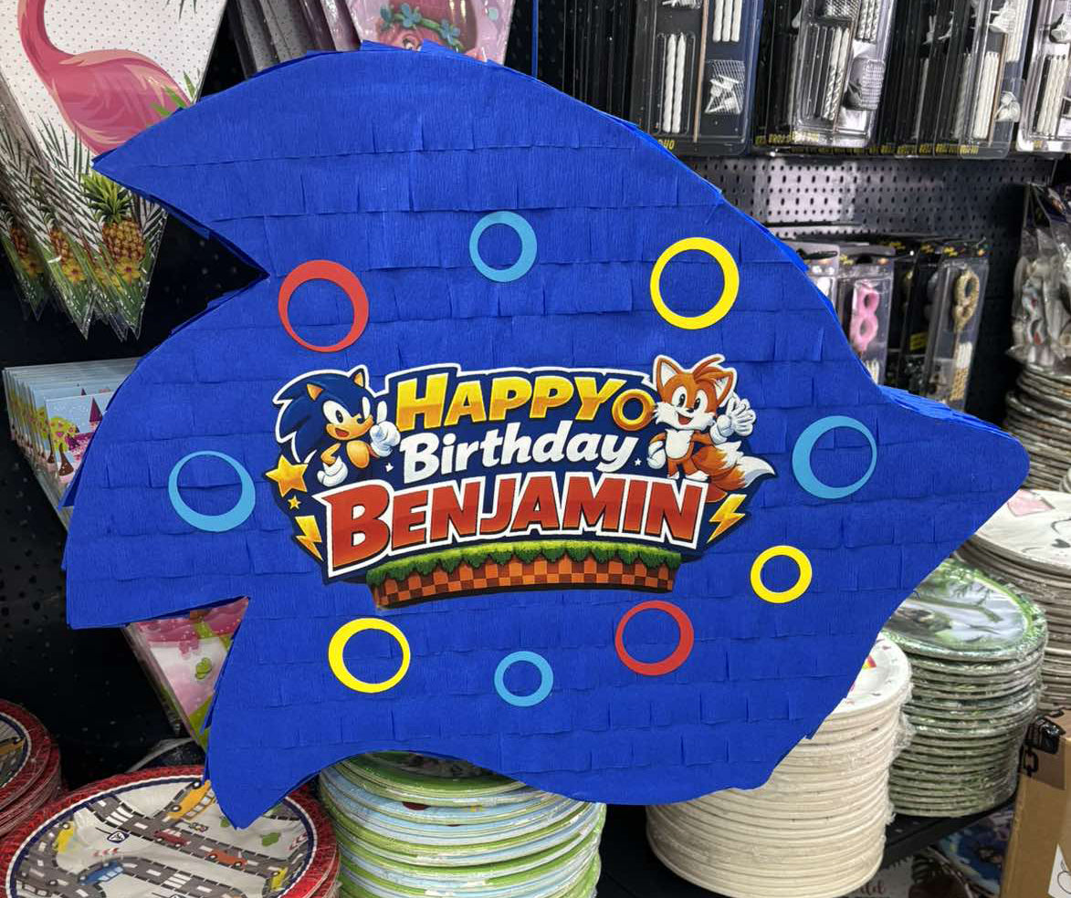 Pinjata Sonic | Sonik pinjate za dečake