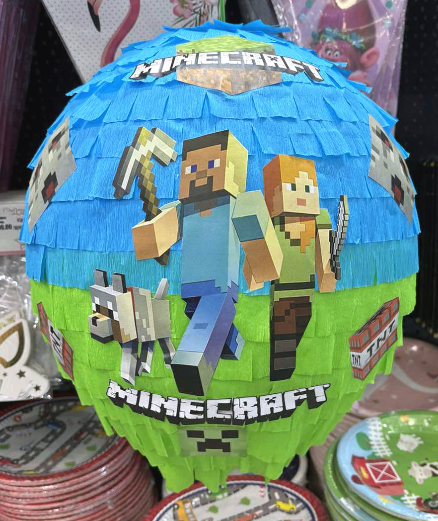 Minecraft pinjata | Pinjate za dečake Minecraft