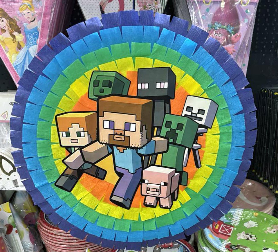 Minecraft pinjata | Pinjate za dečake Minecraft