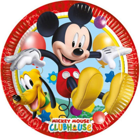 Tanjirići Mickey Mouse 23cm 8 kom