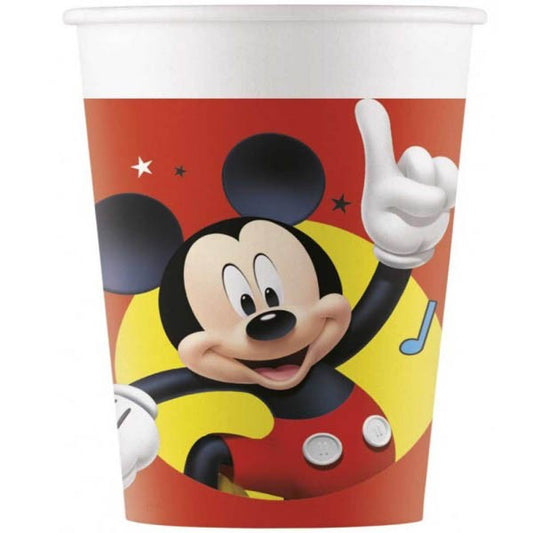 Čaše Mickey Mouse kartonske 200ml 8 kom