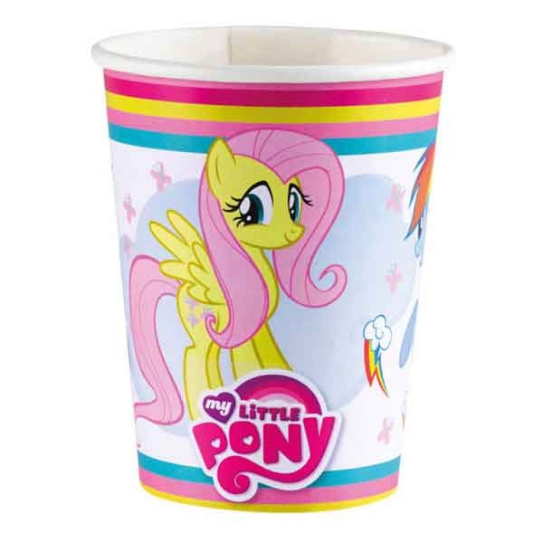 Čaše My Little Pony kartonske 200ml 8 kom