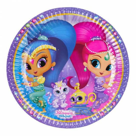 Tanjirići Shimmer and Shine 23cm 8 kom