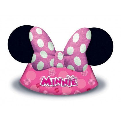 Kapice Minnie Mouse uši 6 kom