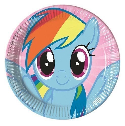 Tanjirići My Little Pony Rainbow 23cm 8 kom