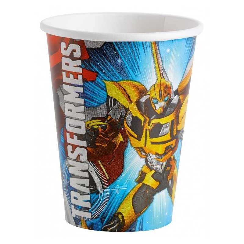 Čaše Transformers kartonske 200ml 8 kom