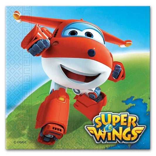 Salvete Super Wings 33x33cm 20 kom