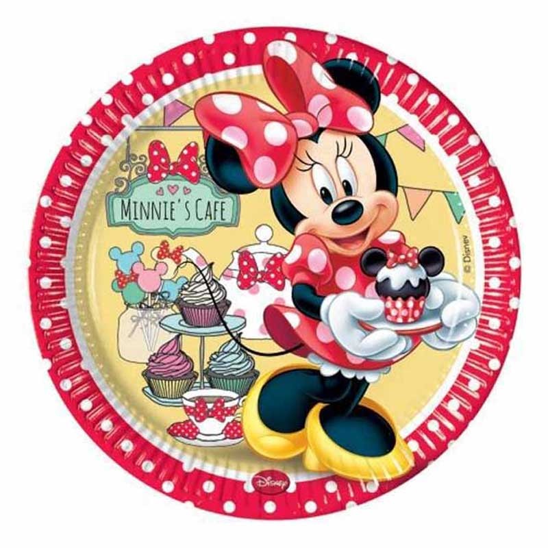 Tanjirići Minnie Mouse 20cm 8 kom