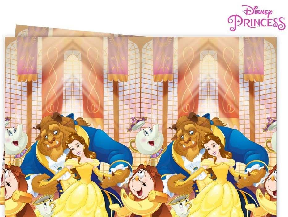 Stoljnjak Beauty and the Beast PVC 180x120cm