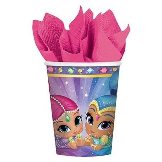 Čaše Shimmer and Shine kartonske 200ml 8 kom