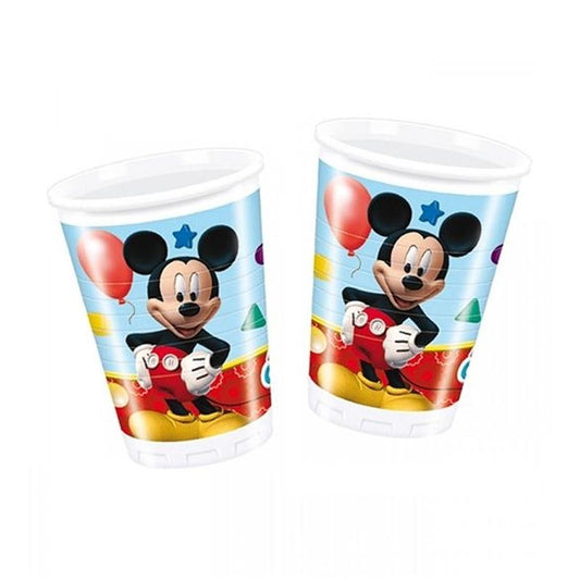 Čaše Mickey Mouse plastične 200ml 8 kom