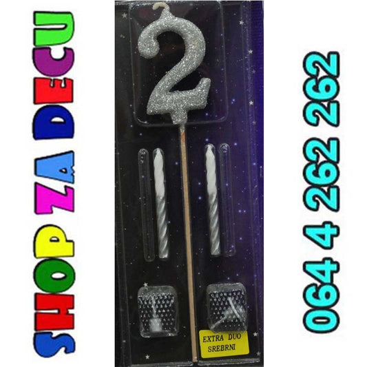 Extra duo broj 2 srebrna