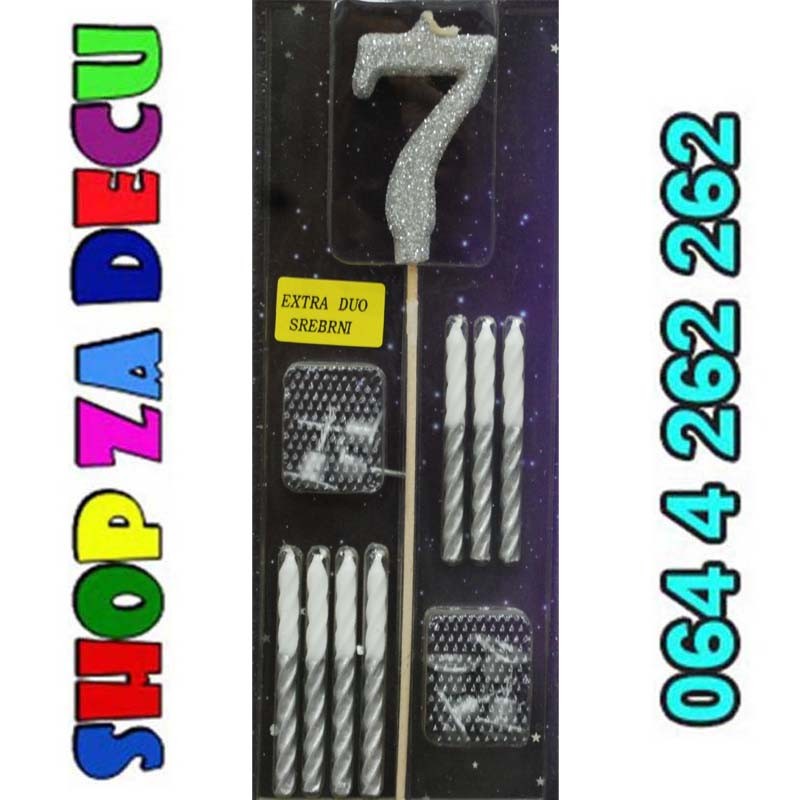 Extra duo broj 7 srebrna