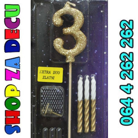 Extra duo broj 3 zlatna