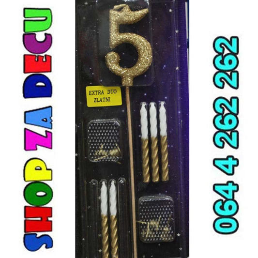 Extra duo broj 5 zlatna