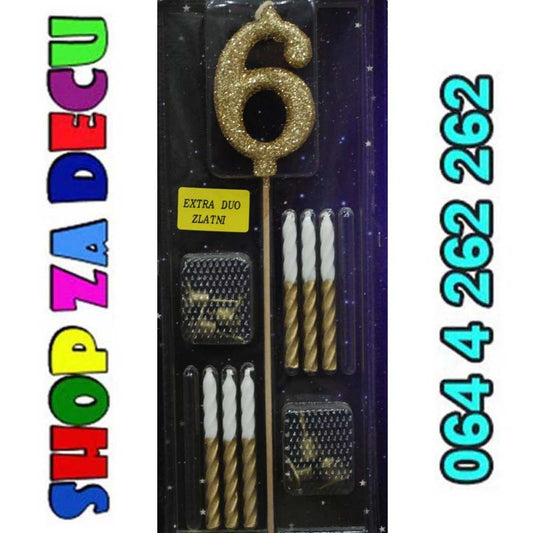 Extra duo broj 6 zlatna