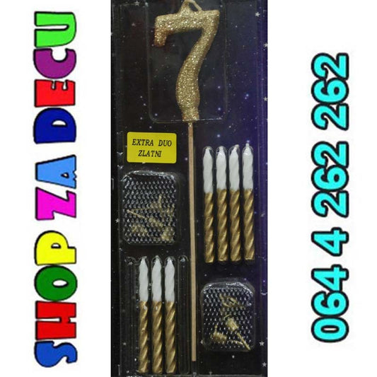 Extra duo broj 7 zlatna