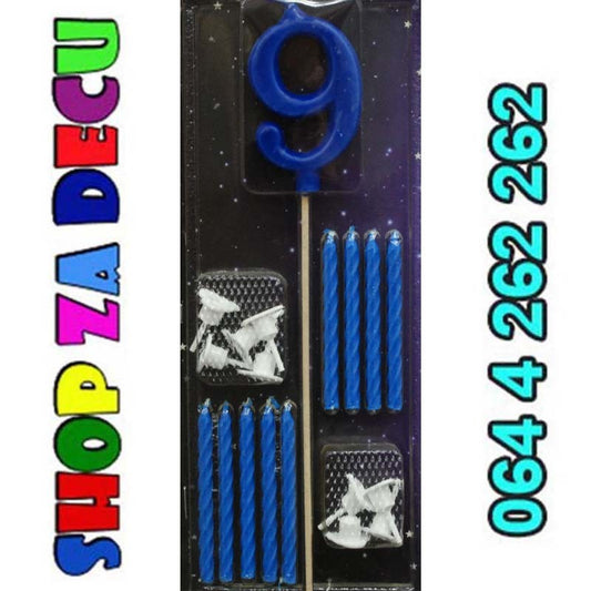 Extra duo broj 9 plava