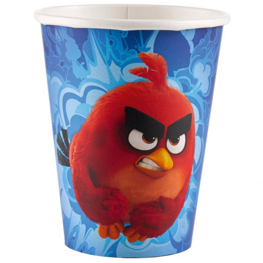 Čaše Angry Birds Movie kartonske 200ml 8 kom