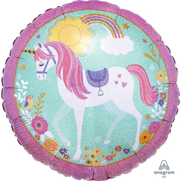 Balon Unicorn 46cm helijum