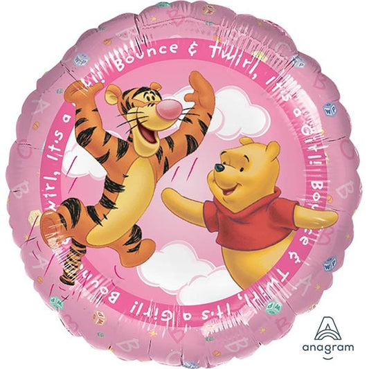 Balon Winnie the Pooh 46cm It's a girl