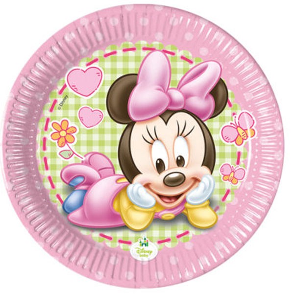 Tanjirići Minnie Mouse Baby 20cm 8 kom